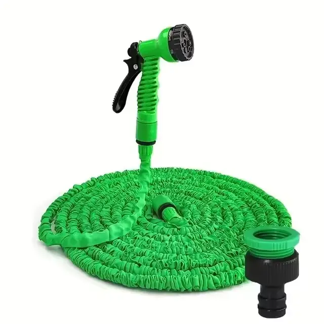 Tuyau magique extensible, lavage de voiture à haute pression, 7 fonctions de pulvérisation d'eau, pi
