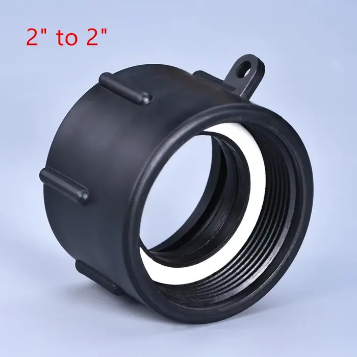 Adaptateur de réservoir d'eau IBC de haute qualité, connecteur d'eau 2'' à 2'', vanne de seau à carb