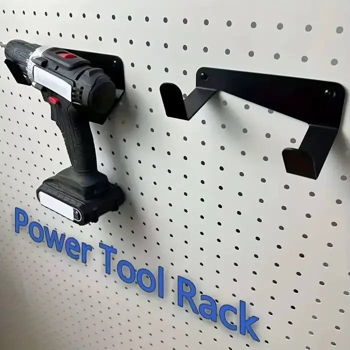 Support métallique pour outils électriques mural