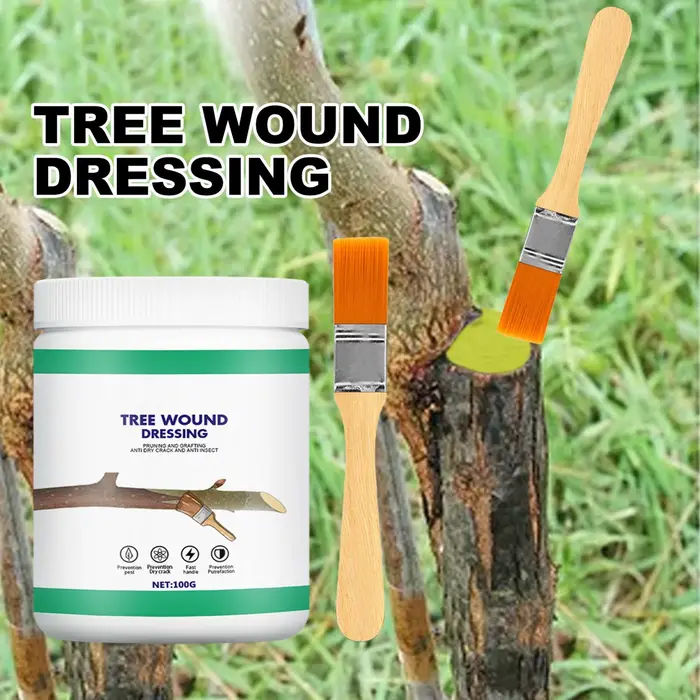 Pâte de greffage d'arbres 100g, Pâte cicatrisante pour plaies d'arbres, Agent de scellement pour cou