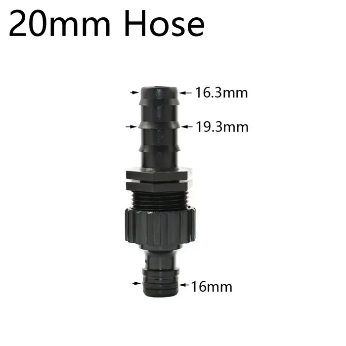 Joint de Tube en Pe pour connecteurs de raccords barbelés 4/7 8/11 16/20/25mm, 1/4 "3/8" 1/2 "3/4" 1
