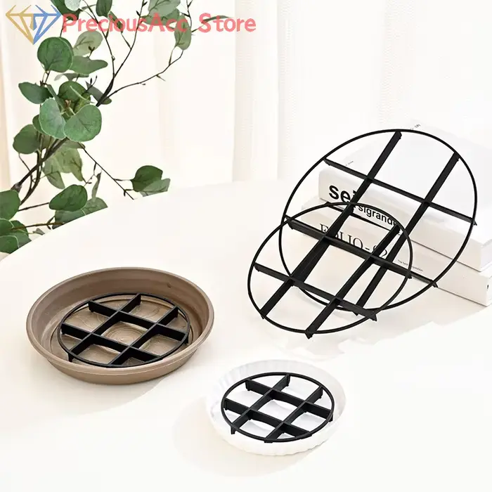 Pot de fleurs en plastique anti-pourriture pour plantes, pot de fleurs d'intérieur et d'extérieur, f