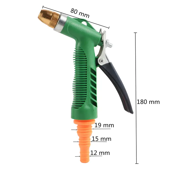 Pistolet de pulvérisation d'arrosage à haute pression, plante de jardin, pistolet d'arrosage de fleu