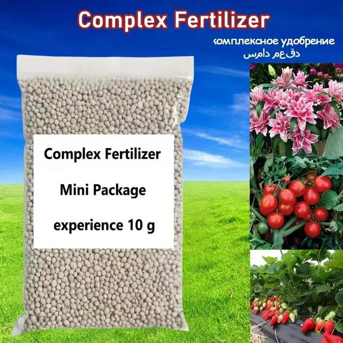 10 g d'engrais complexe NPK azote-phosphate-potassium Mini paquet à usage sûr et sans Pollution util