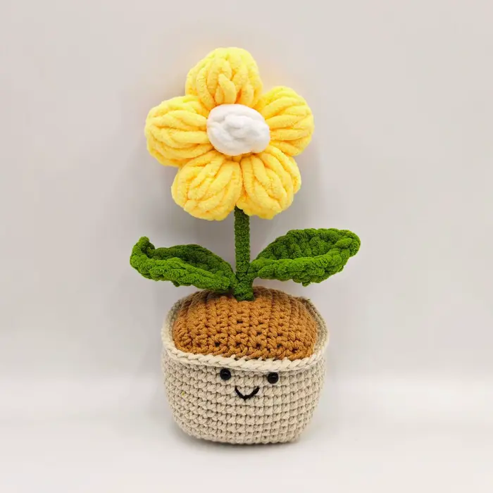 Kawaii – fleur bouffante en Crochet