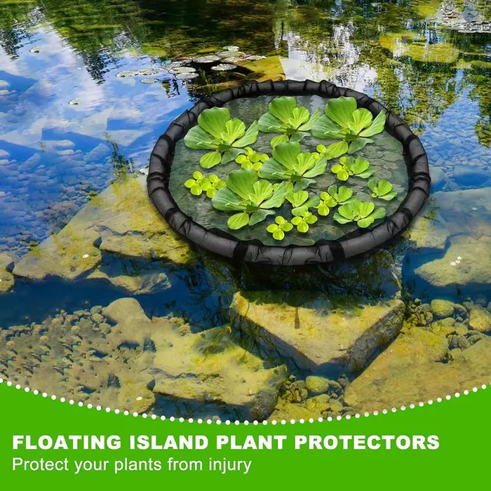 Filet de protection solaire pour plantes d'étang, 45/60/80cm, plante poreuse, nouveau filet circulai
