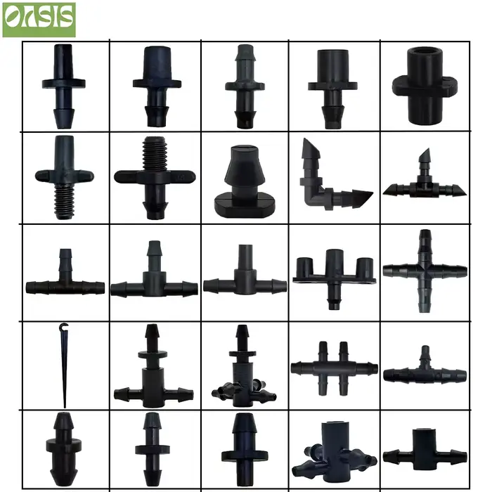 Oasis-Connecteur d'eau de jardin, d'argile goutte à goutte pour 1/4 en effet et 1/8 accessoires de t