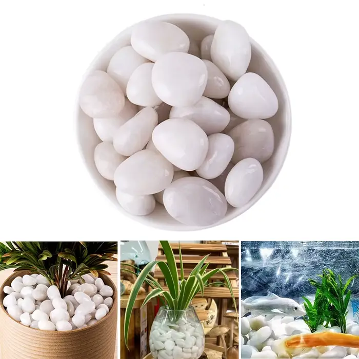 Semelles naturelles blanches hautement polies