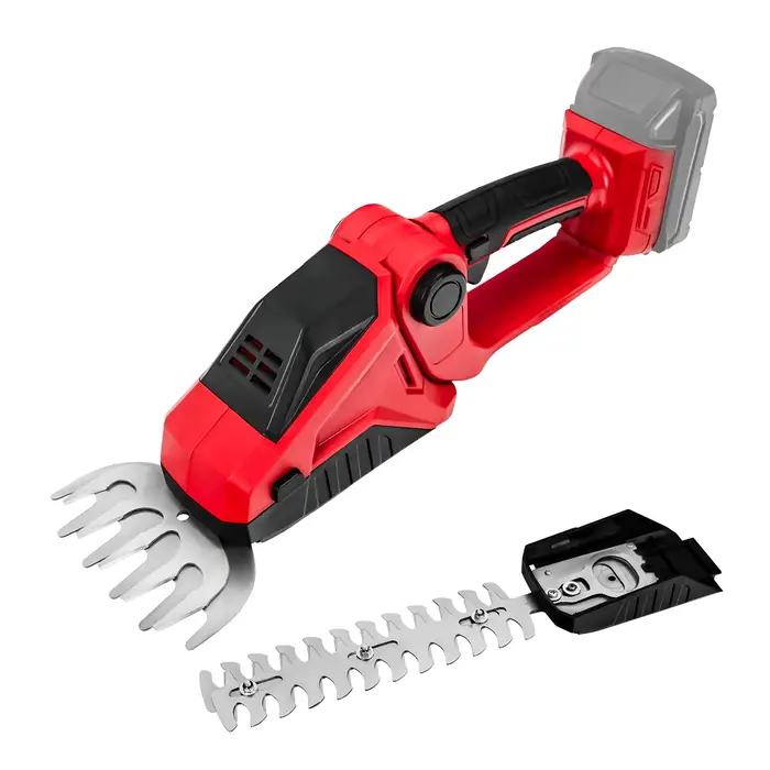 Taille-haie sans fil 2 en 1, cisaille à gazon électrique portative, Kit d'outils de jardin pour batt