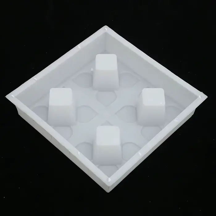 1 pièce Nouveau Moule à pavés en plastique réutilisable 25x6cm