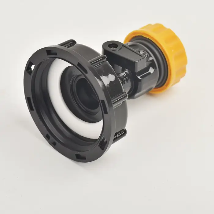 Adaptateur de réservoir d'eau IBC 1000L, raccords de baril de tonne, avec connecteur de tuyau rapide