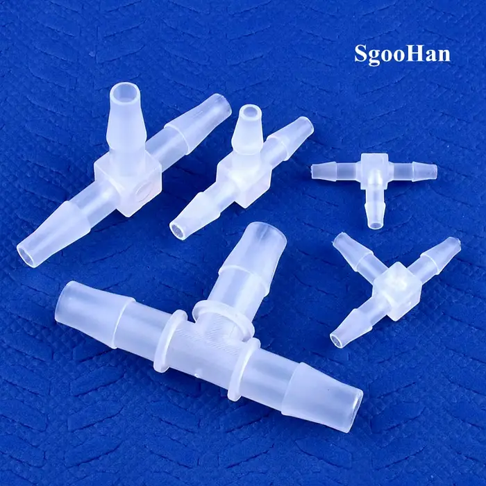 Connecteurs en T en plastique PP, diamètre extérieur 1,6 à 15,8 mm, pour système d'irrigation, racco