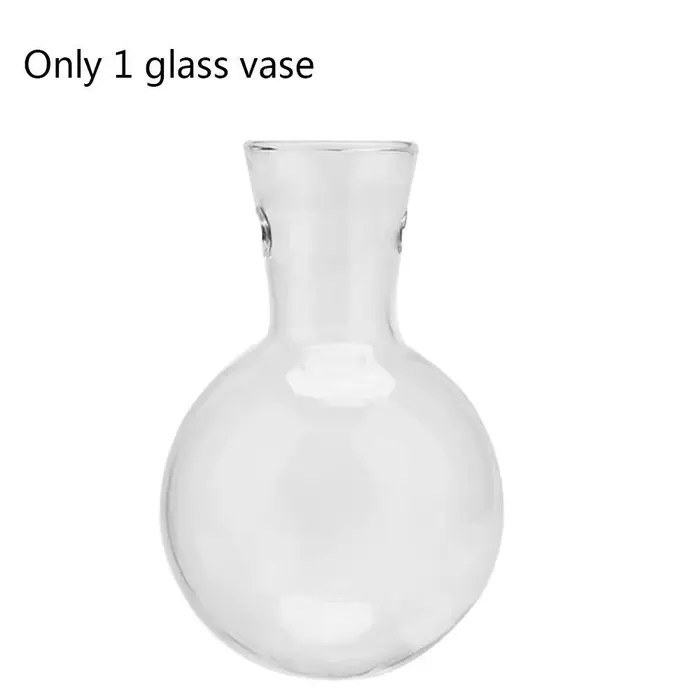 Jardinière de bonsaï de décoration, Pot de fleur, Vases de plantes hydroponiques, Vase en verre, cad
