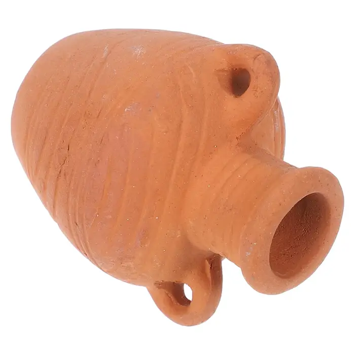 Miniature jardinière en terre cuite vintage, petit pot à fleurs, support compact et respirant pour p
