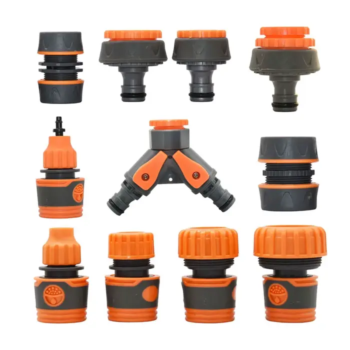 Mamelon de connecteur rapide pour tuyau d'arrosage, 1/2 ''3/4'' 1 '', OD 16mm 20mm, raccords d'arrêt