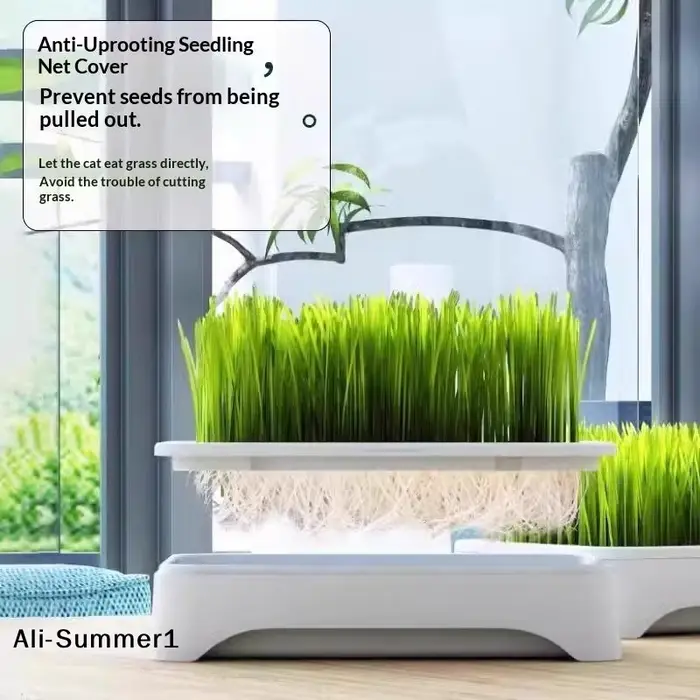 【E】Pot de culture hydroponique pour herbe à chat