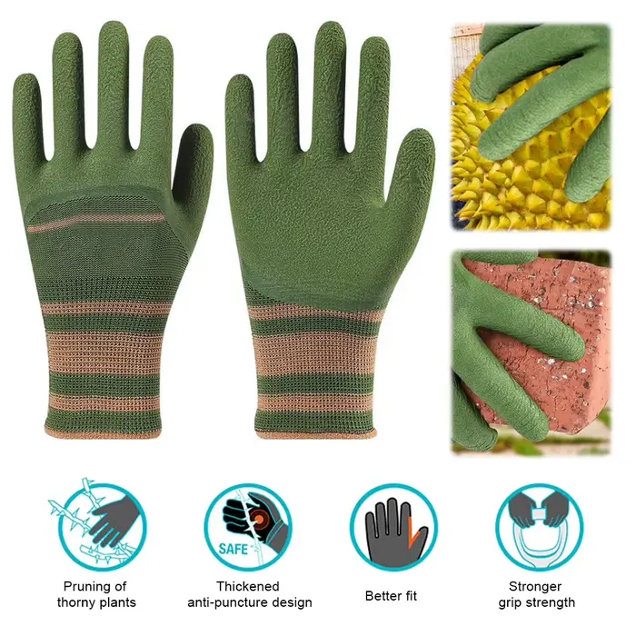 1/2 paires de gants de jardinage résistant aux épines
