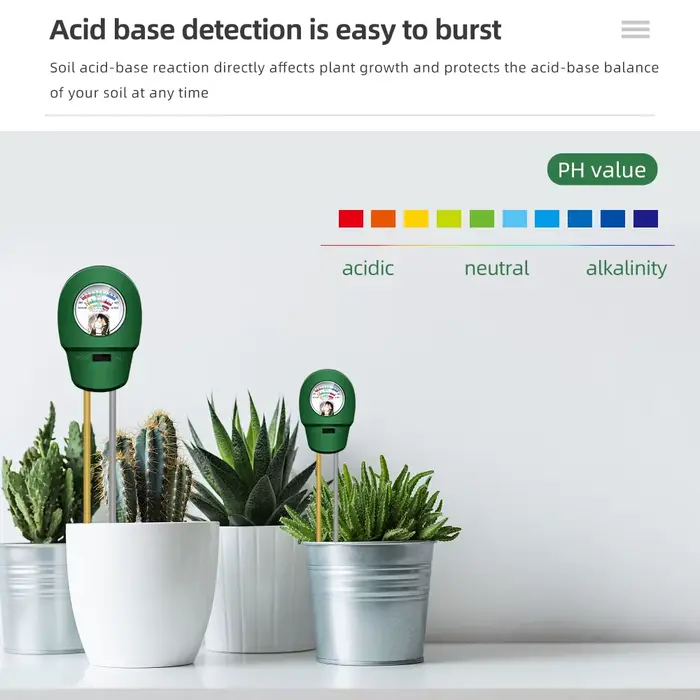 Testeur de fertilité du sol des plantes 3 en 1