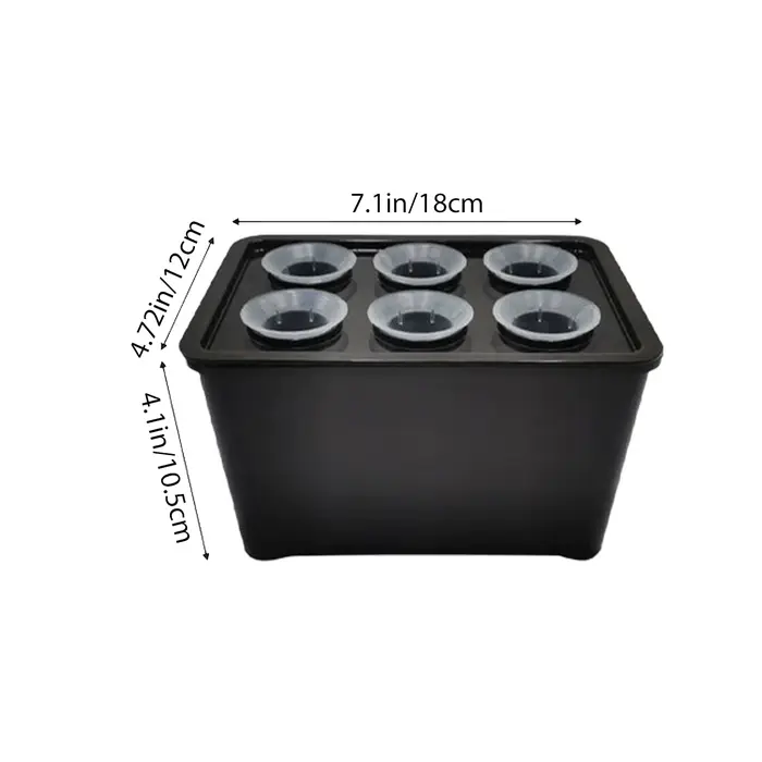 Kit de culture hydroponique professionnel, pots de pépinière pour jardinage, système hydroponique un