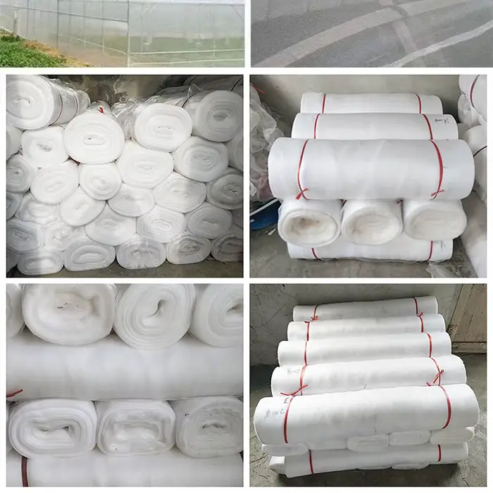 Filet à insectes de jardin blanc à 60 mailles, couverture de protection pour serre, plante de protec