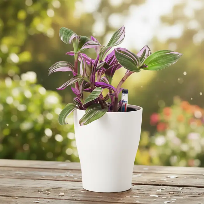Pot de plante à arrosage automatique