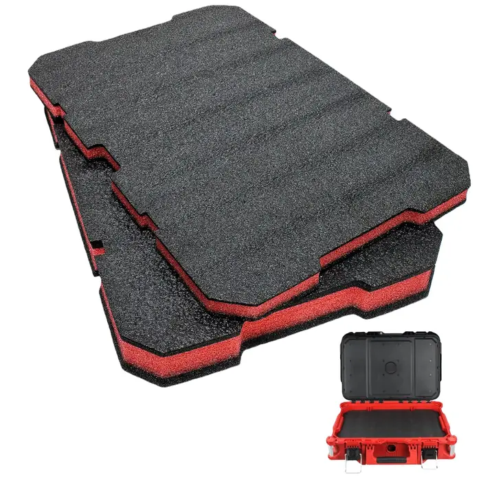 Insert en mousse pour boîte à outils 48-22-8435 compatible avec les boîtes Milwauke Packout, organis
