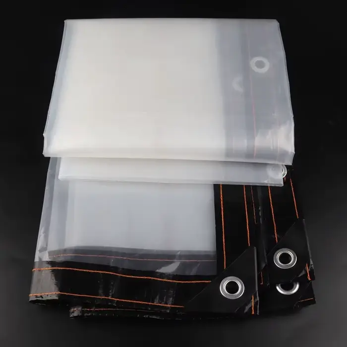 Bâche imperméable transparente en Film PE, 0.1mm, pour plantes de balcon, garde au chaud, meubles de