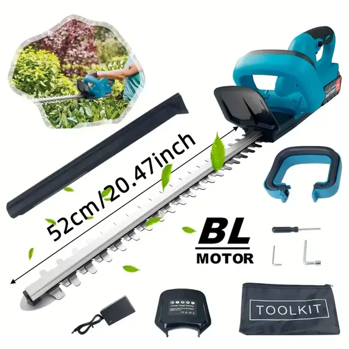 Taille-haie électrique sans fil 2800W, scie de taille-haie, tondeuse à gazon, outils de jardin pour 