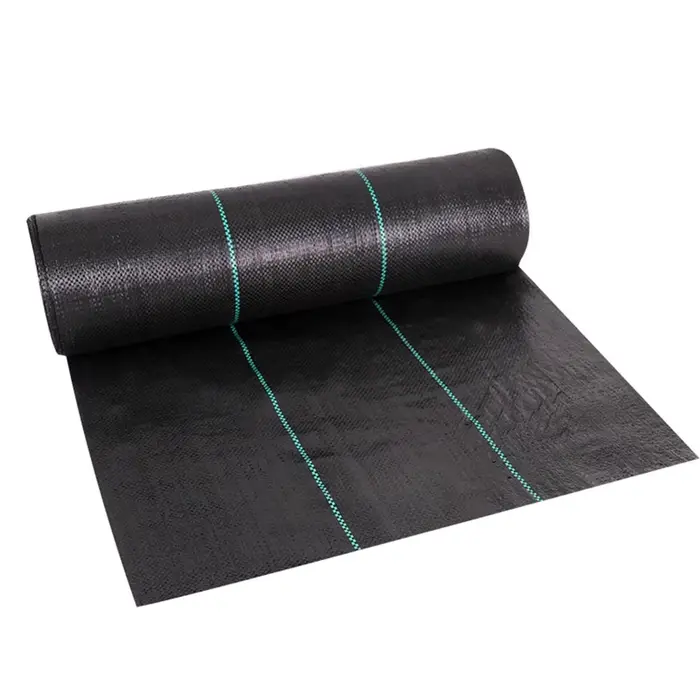 Tissu de lutte contre les mauvaises herbes tissé PE