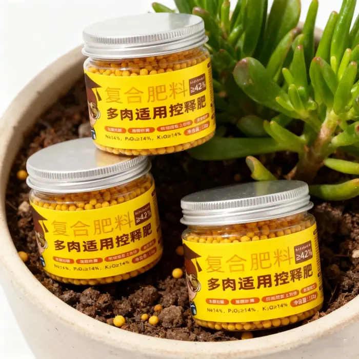 Engrais à libération contrôlée 130g pour plantes succulentes, fleurs domestiques et toutes les plant