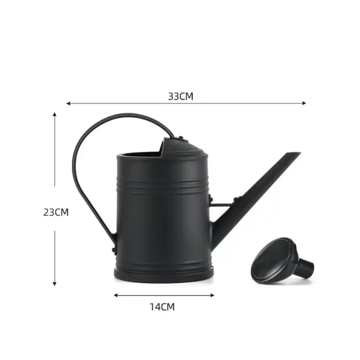 Arrosoir en plastique de grande capacité pour plantes d'intérieur, 2l, Pot à longue bouche pour plan