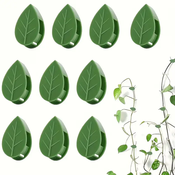 Clips de Fixation Murale Grimpante pour Plantes, Crochet Auto-Adhésif pour Plantes, Fiosphréinitiali