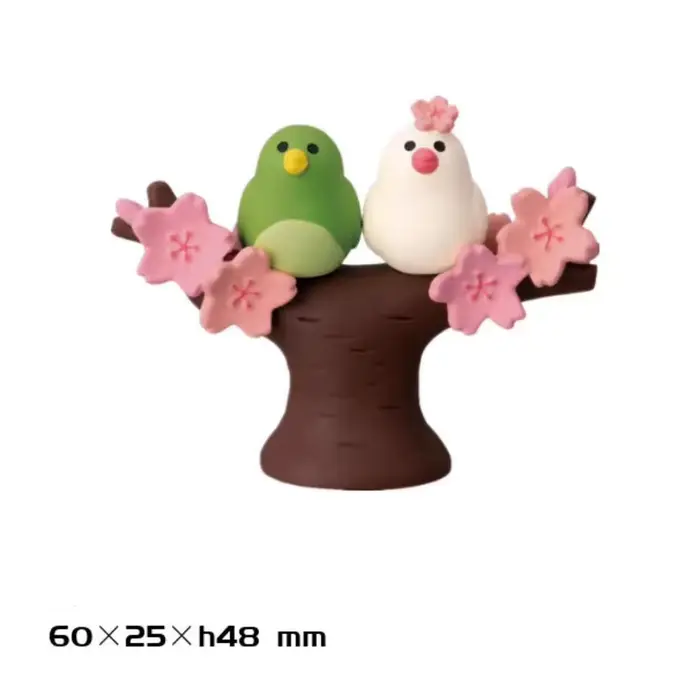 ZAKKA fleur de cerisier mignon chat ornement fleurs d'amiral scène INS jouet à la mode bricolage rés