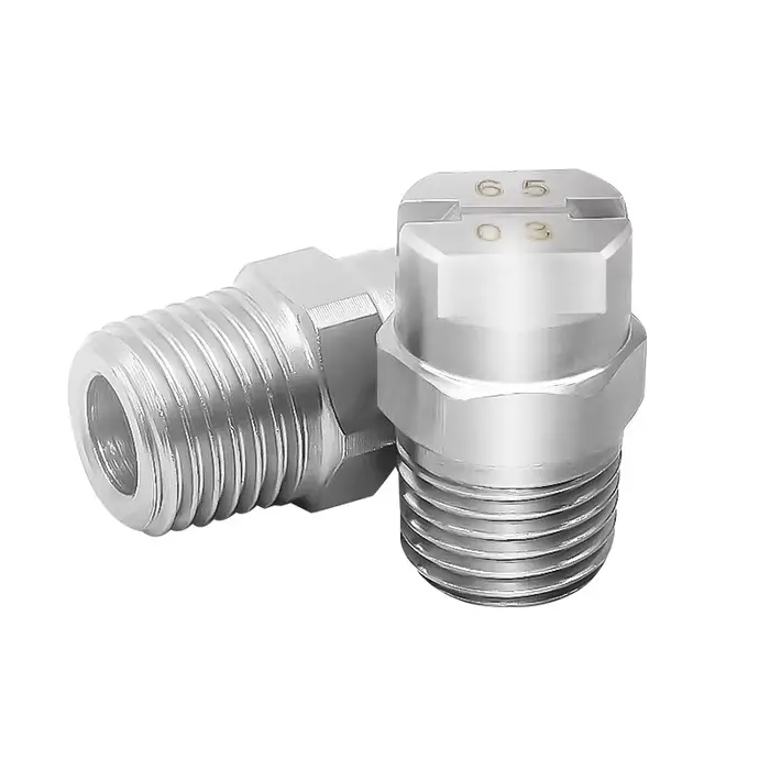 1 pièces 1/8 "1/4: buse de ventilateur plat HVV H-U, buse de Jet de vis, pulvérisateur industriel, J