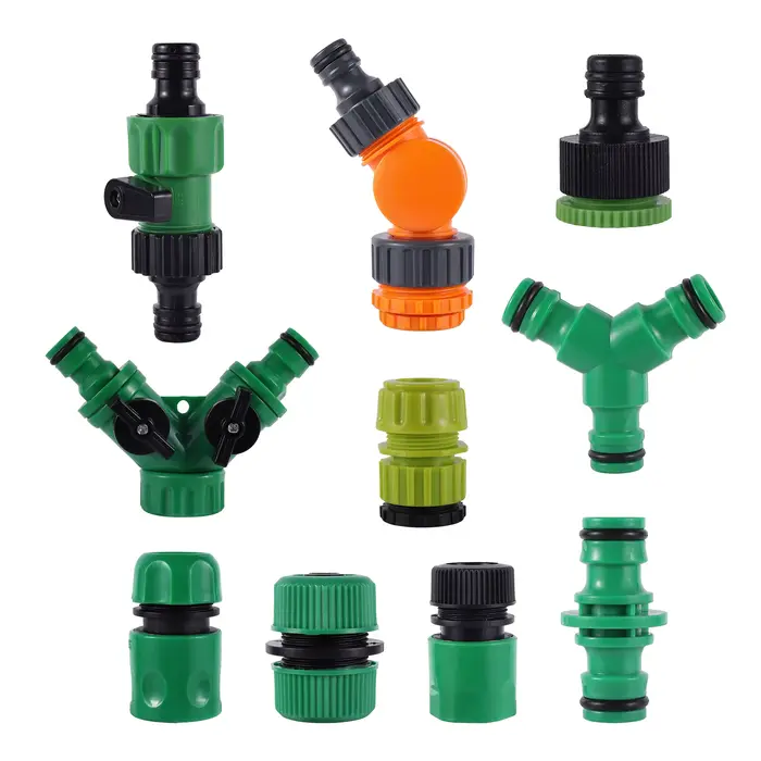 Raccords de tuyaux d'irrigation 3/4,16MM, adaptateur de tuyau 1/2 pouces, raccords de sucette d'arro