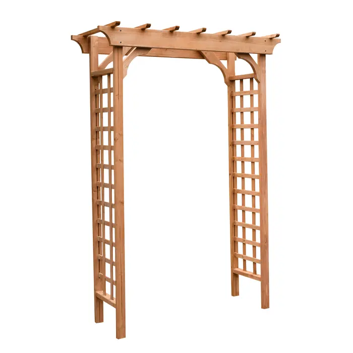 Arche en bois de jardin Arches modernes Arbours Arc en bois de mariage