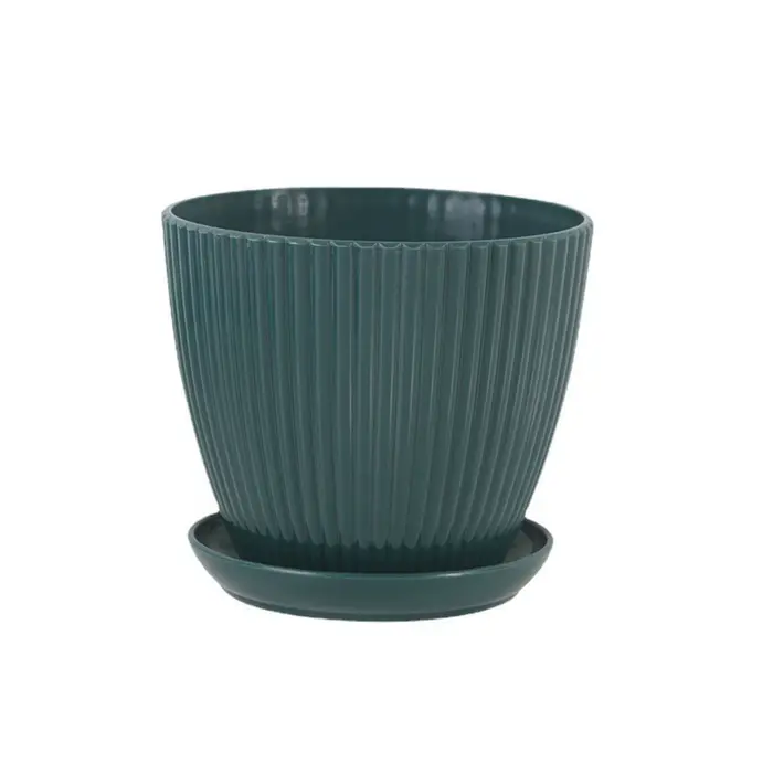 Pots de fleurs d'intérieur en résine, jardinière à large ouverture, idéal pour toutes les plantes do