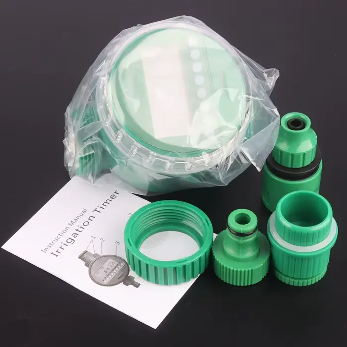 Minuterie d'eau électronique étanche LCD pour jardin, 1 ensemble, système d'irrigation automatique, 