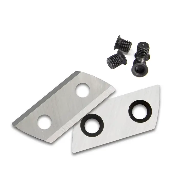 1 paire de lame de broyeur de végétaux,70 x 30 mm, pour Einhell GH-KS 2440/HMH-E 2440, Sun Joe CJ601